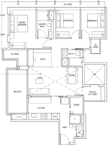 the-continuum-3-plus-study-floor-plan-c9-singapore